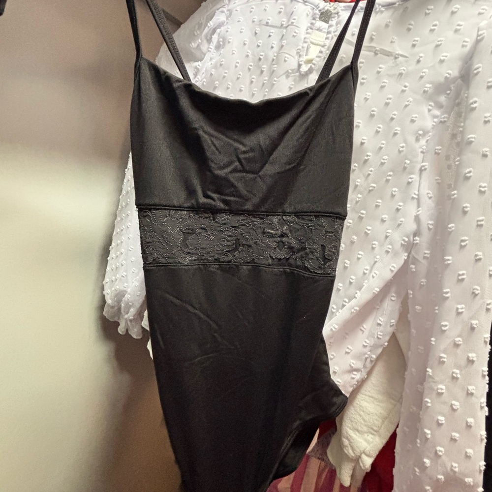 Bloch Black Lace Leotard